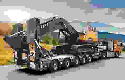 Негабаритная перевозка с учетом высоты в Северске