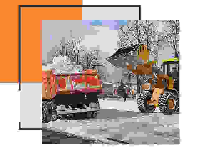 Вывоз снега в Северске
